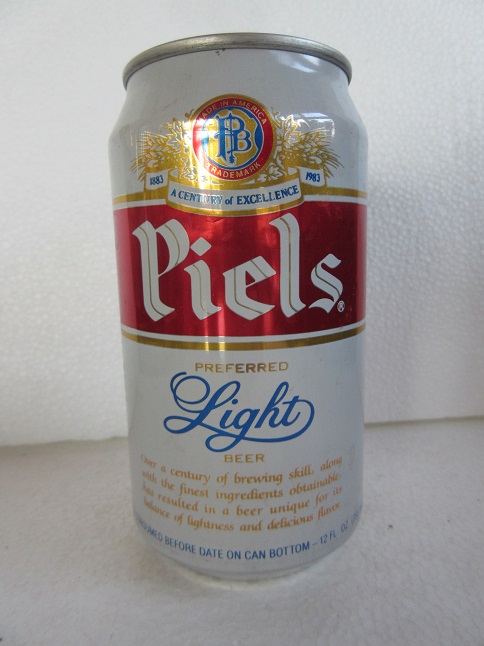 Piels Preferred Light - Detroit - red & white - T/O